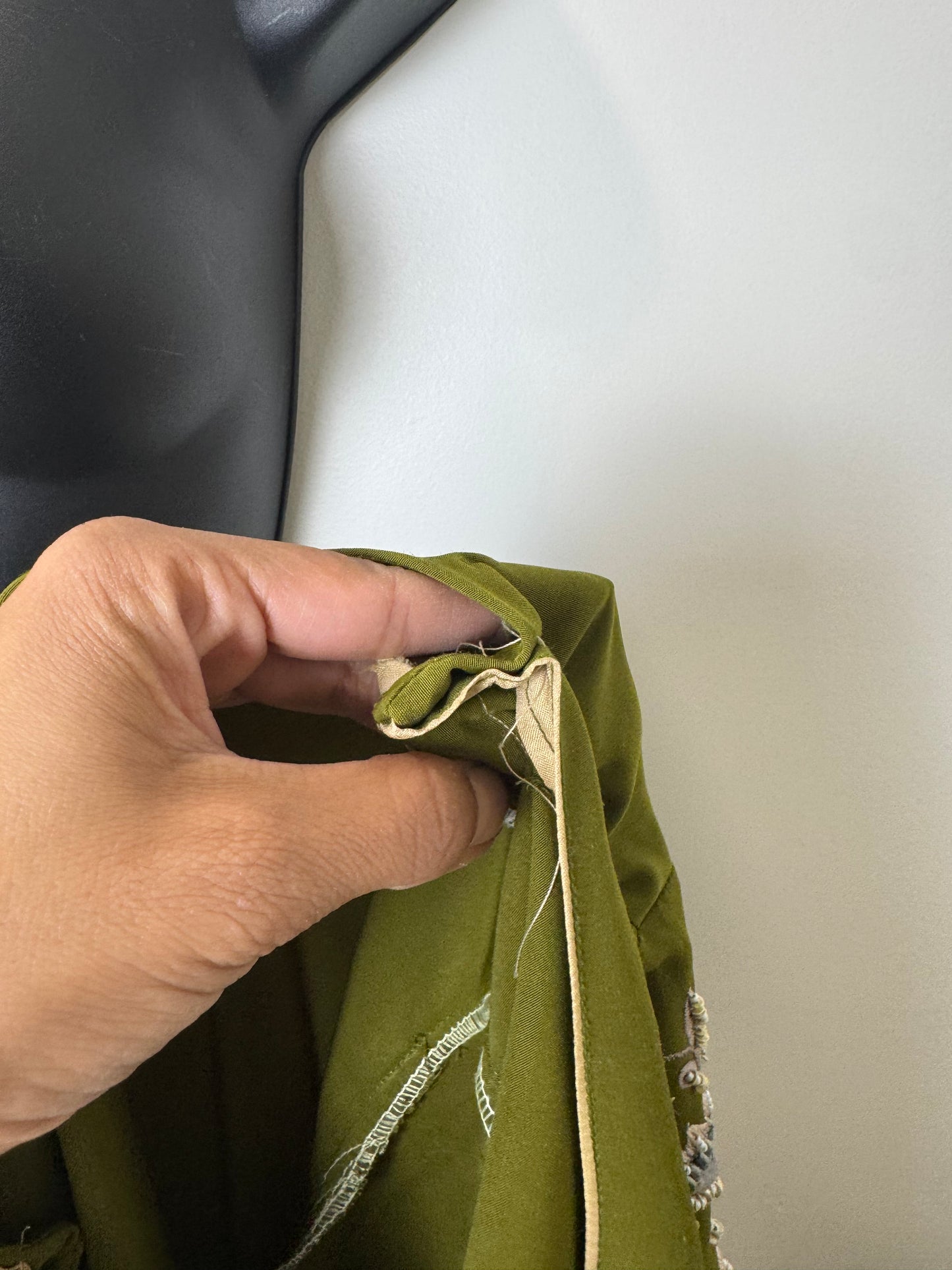 Olive Green Suit - 44