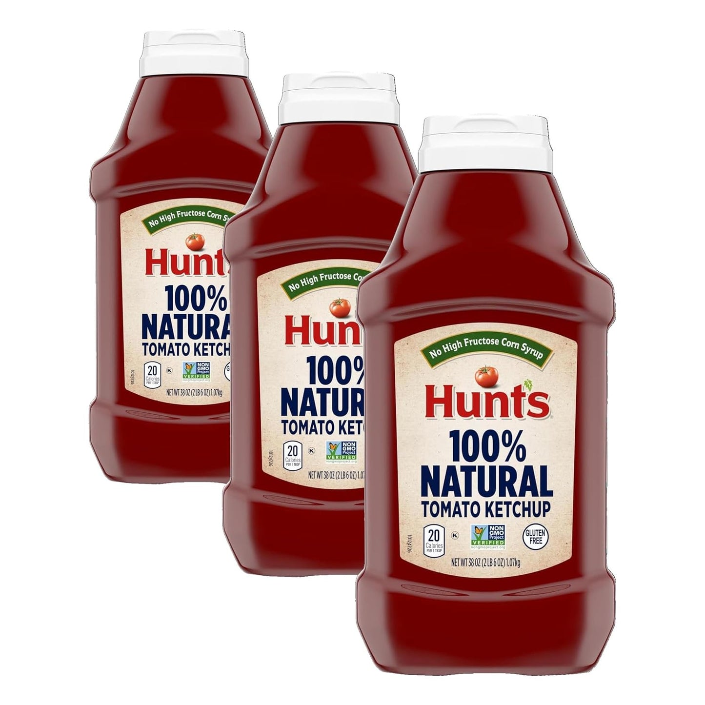 Hunt's All Natural Tomato Ketchup, 38 Oz
