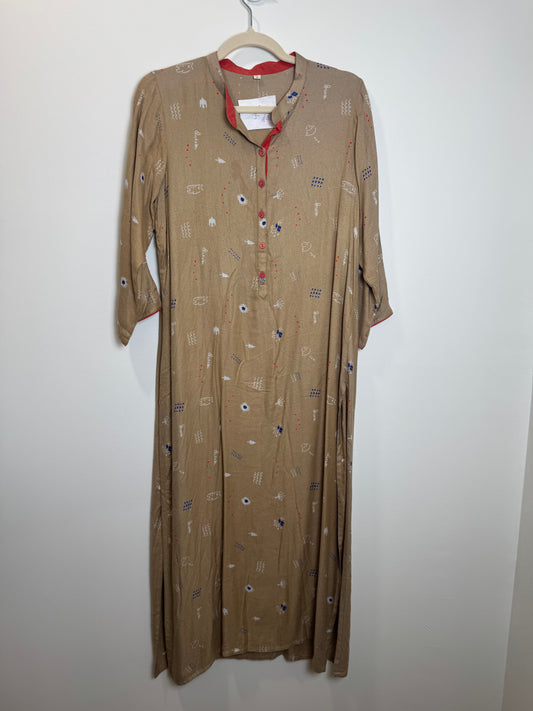 Beige Kurta - 40