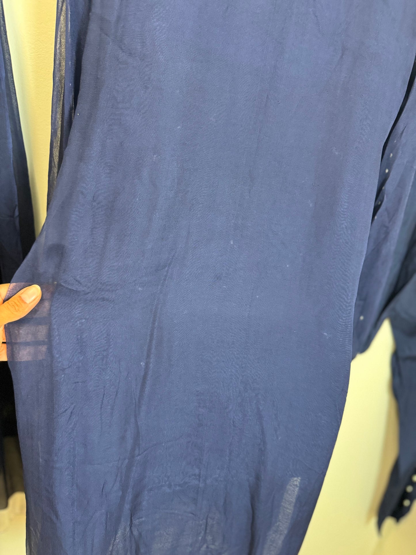 Navy Blue White - 38