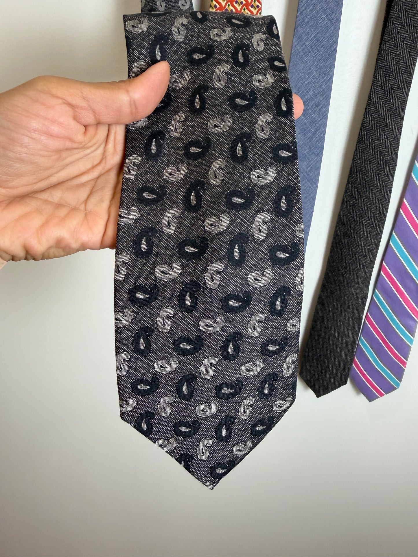 Designer Men’s Tie Lot Samuelsohn J.Crew Ferrell Reed Donna Karan Penguin