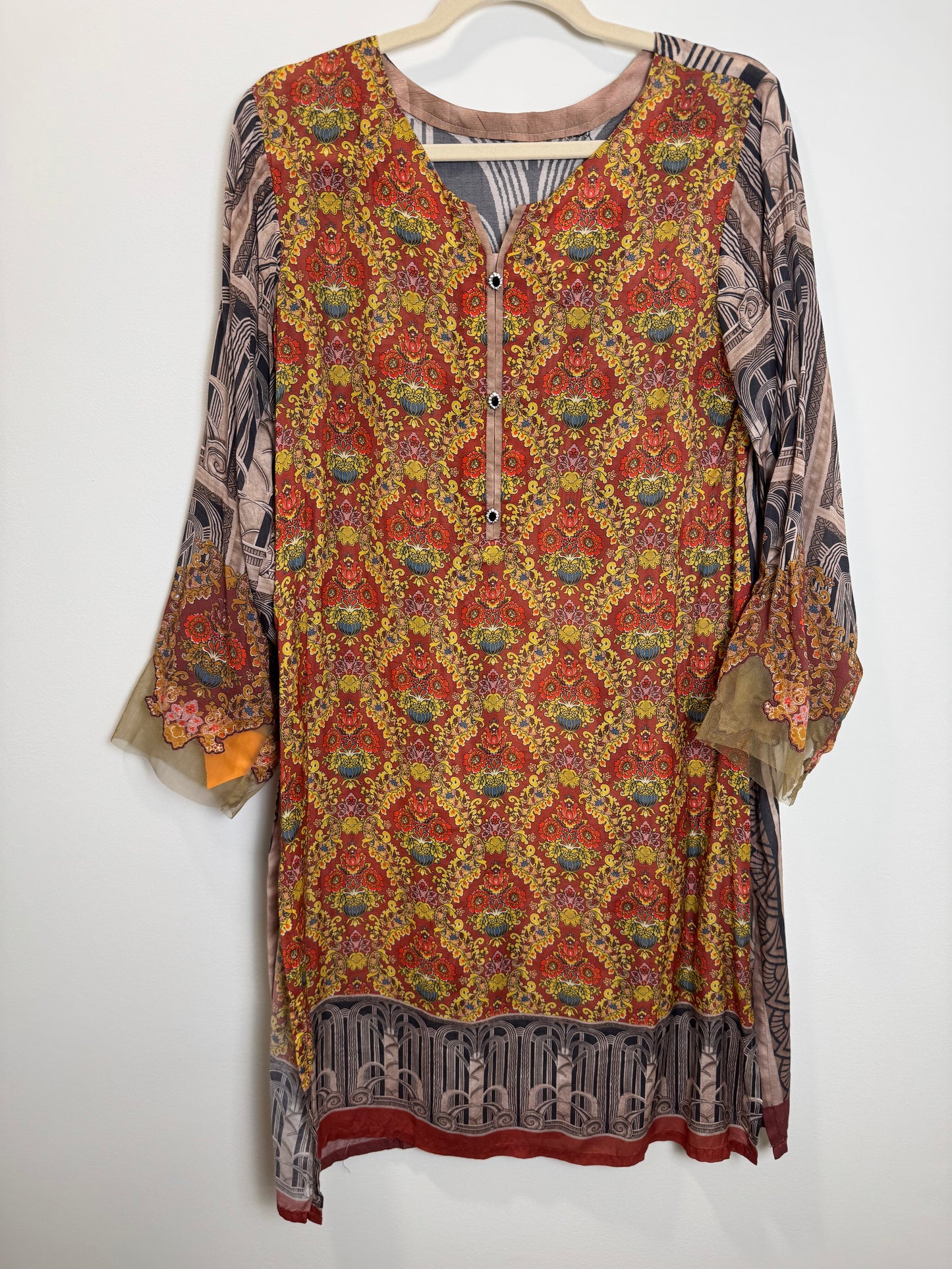 Multicolor Print Kurta - 40