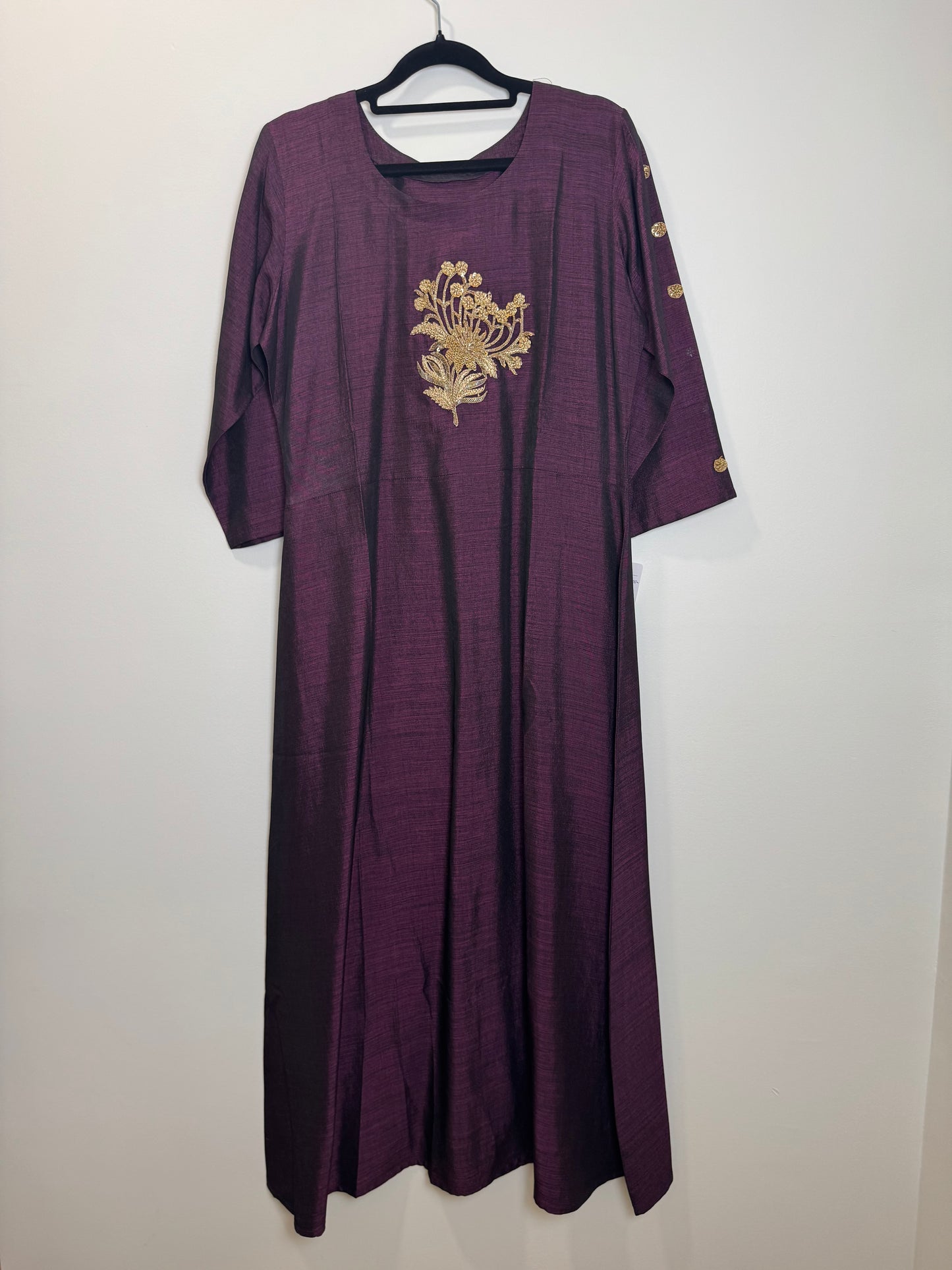 Purple Gold Kurta - 38
