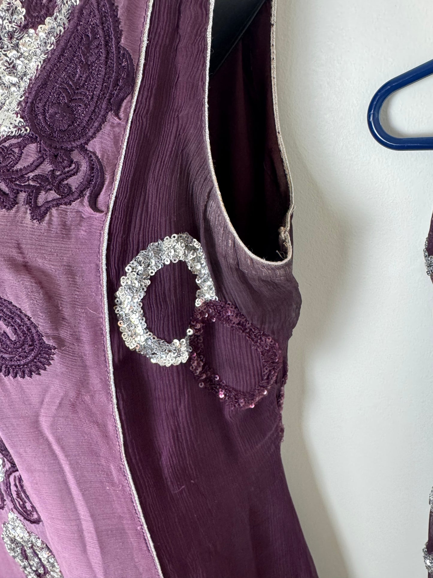 Purple Shaded Kurta & Dupatta - 44