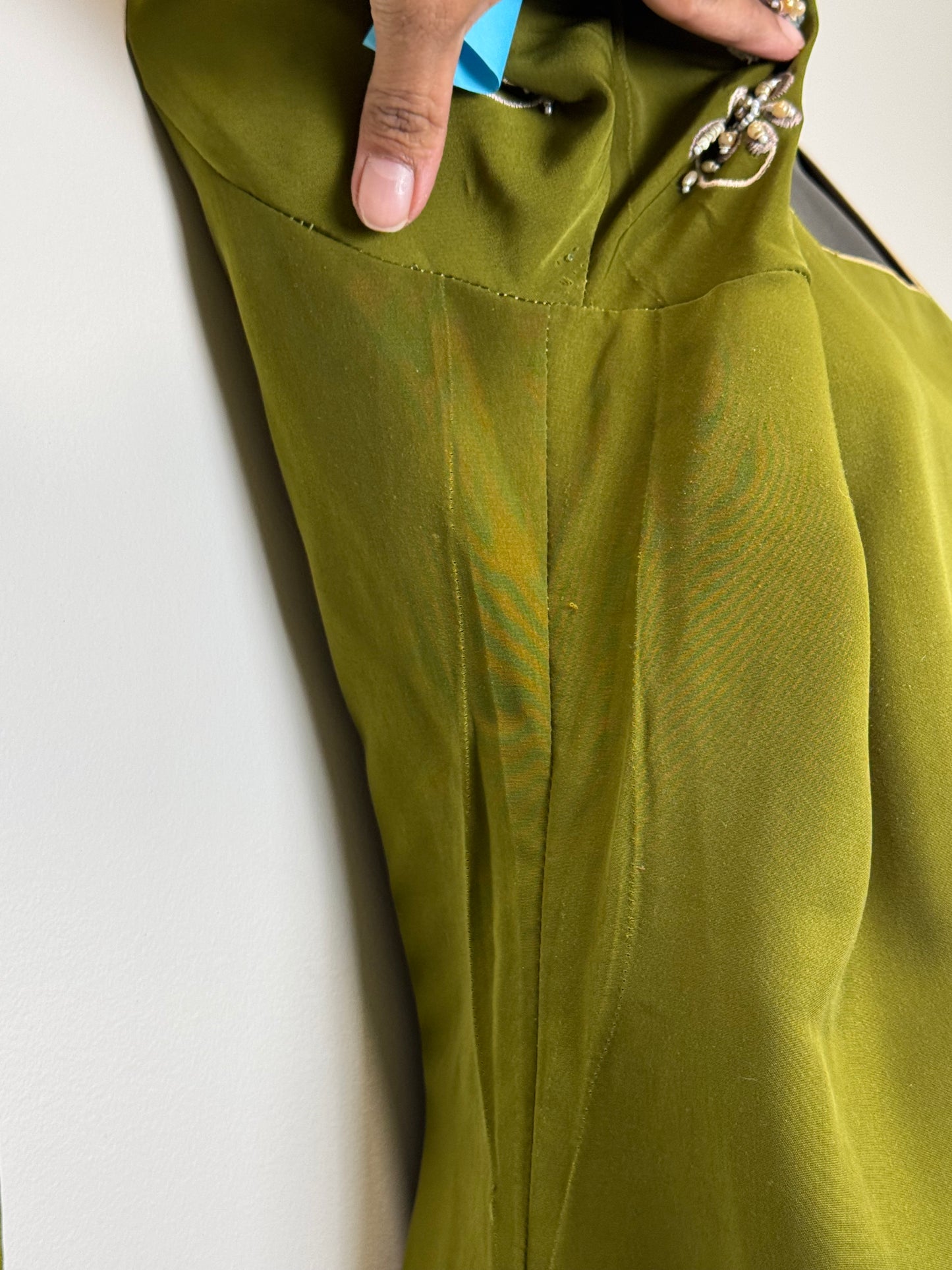 Olive Green Suit - 44