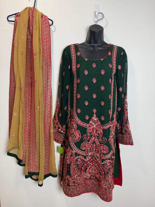 Dark Green Red - 34
