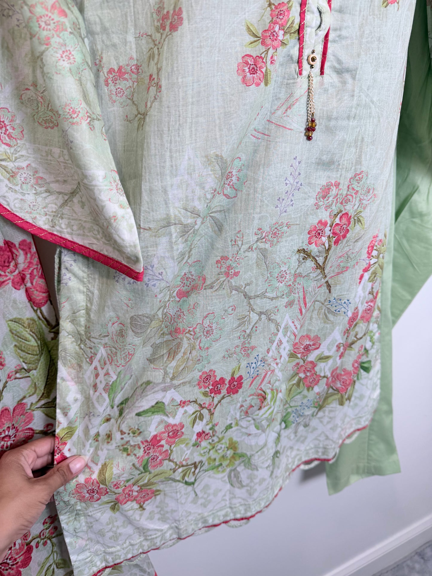 Green Floral - Size 36