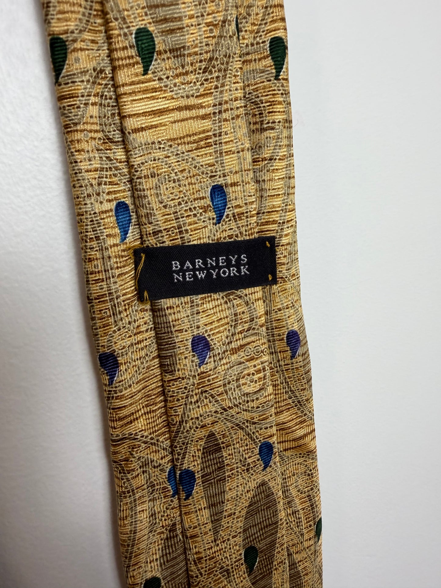 Designer Silk Tie Lot of 5 Barneys J.Crew Robert Talbott Joseph Abboud