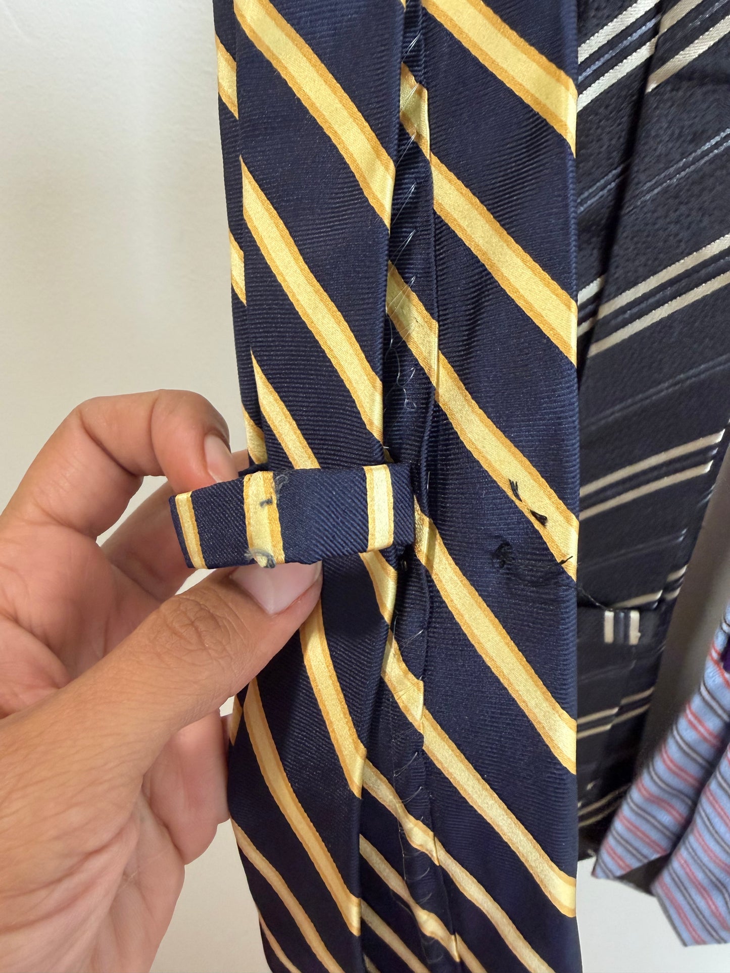 Designer Men’s Tie Lot of 5 Silk Neckties Ike Behar Ferre Kuhlman Banana Republic