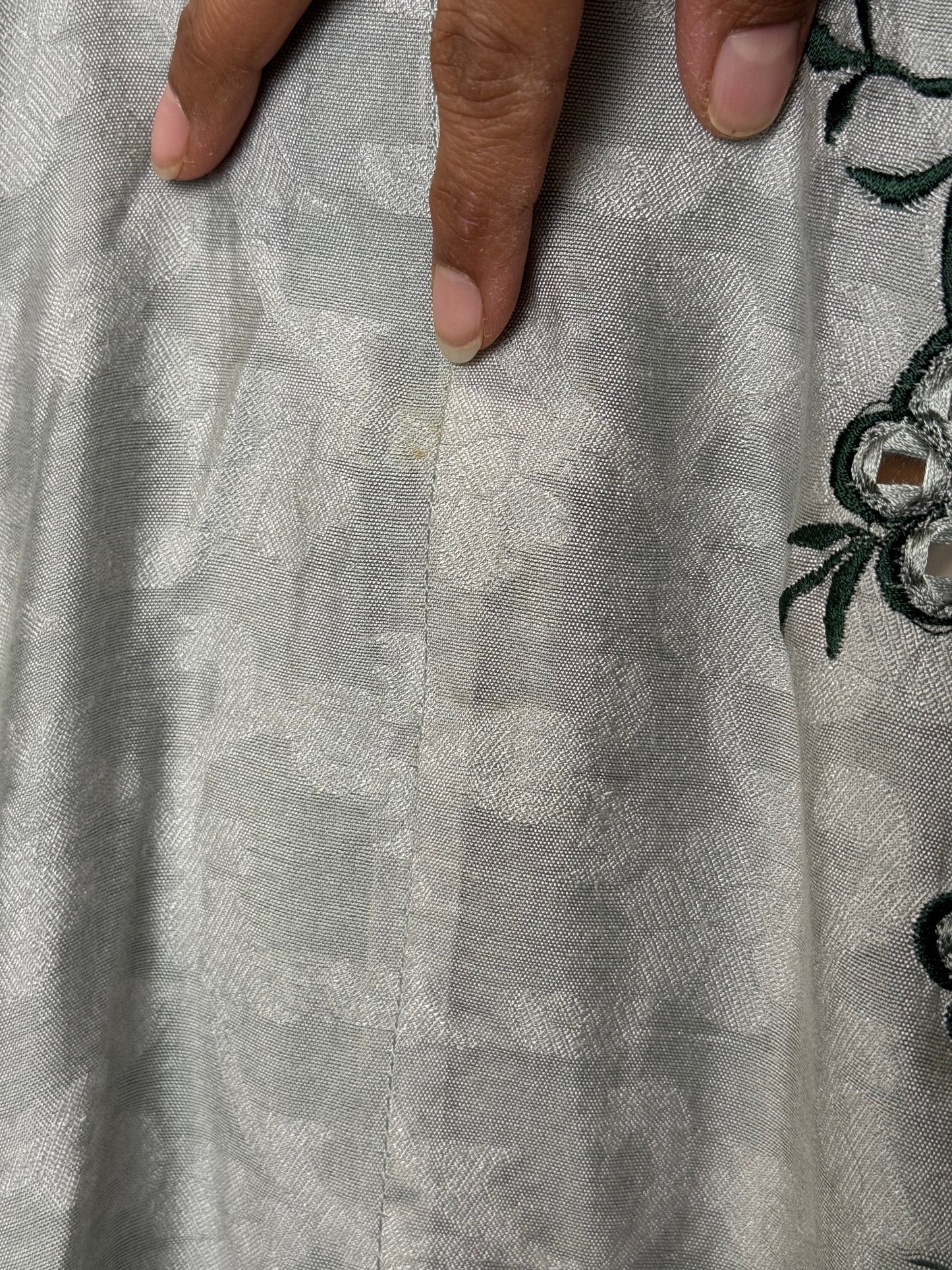 Silver Green Suit - 46
