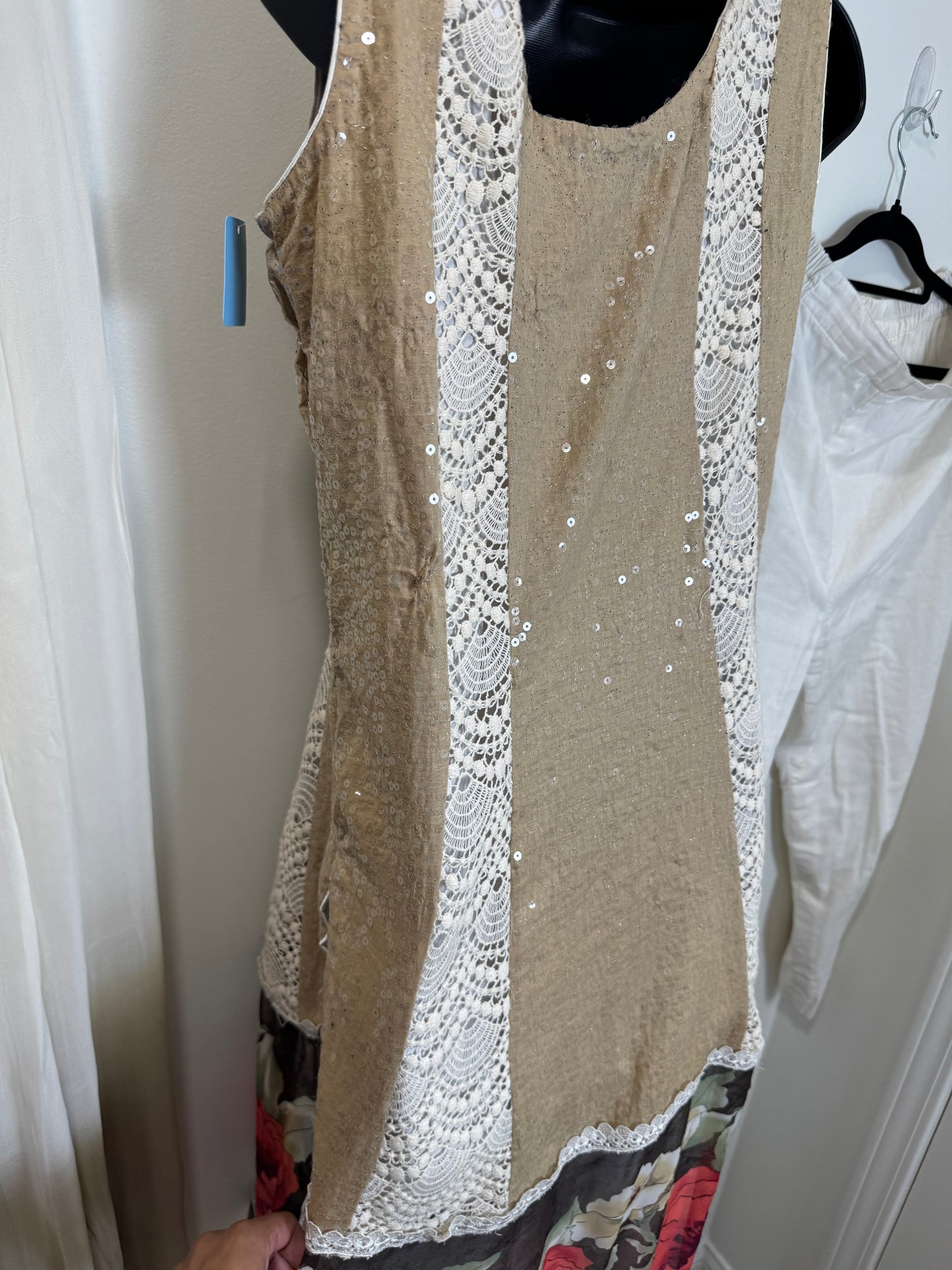 Beige White - 38