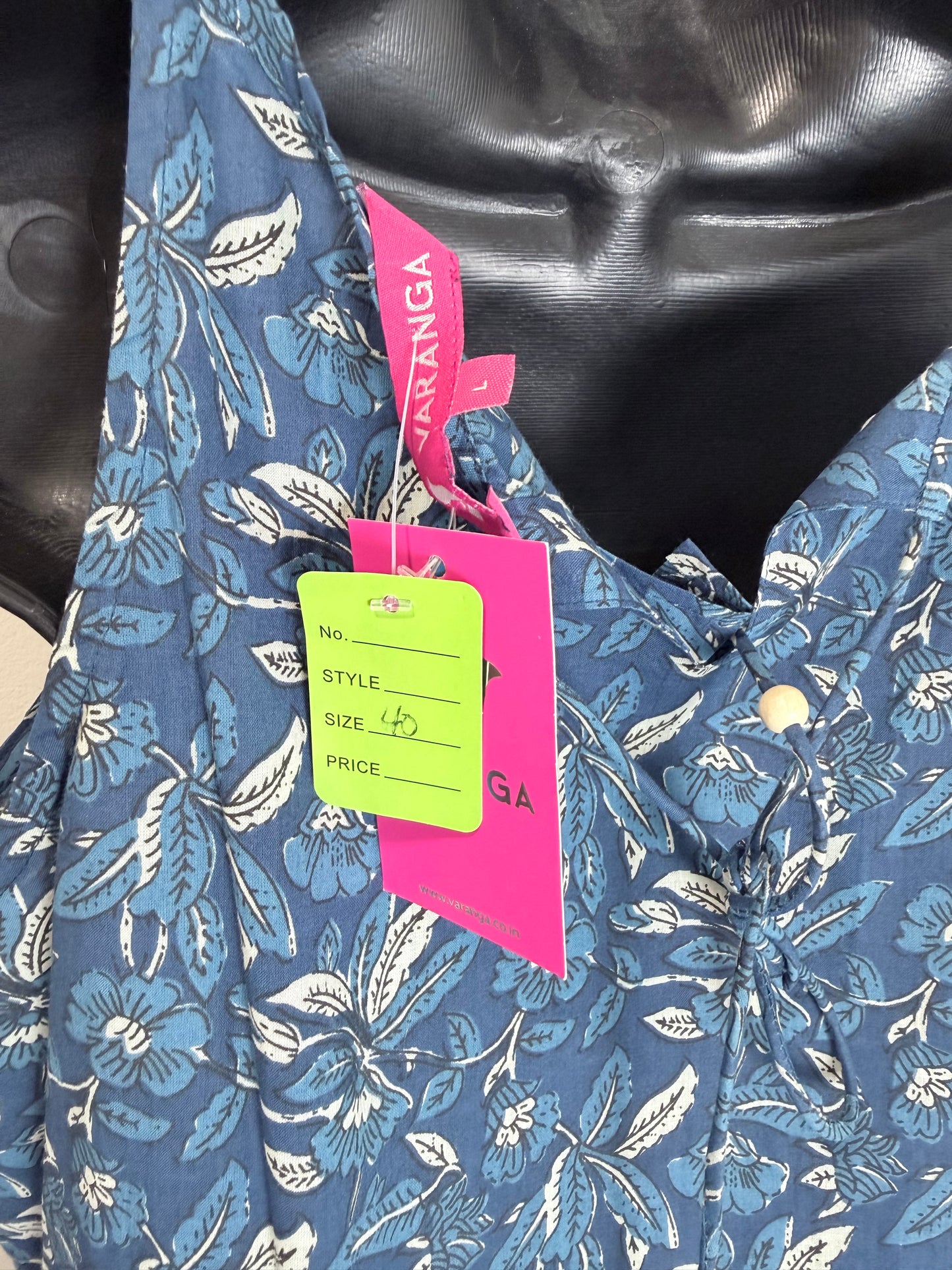 Blue Kurta Dress - Size 40