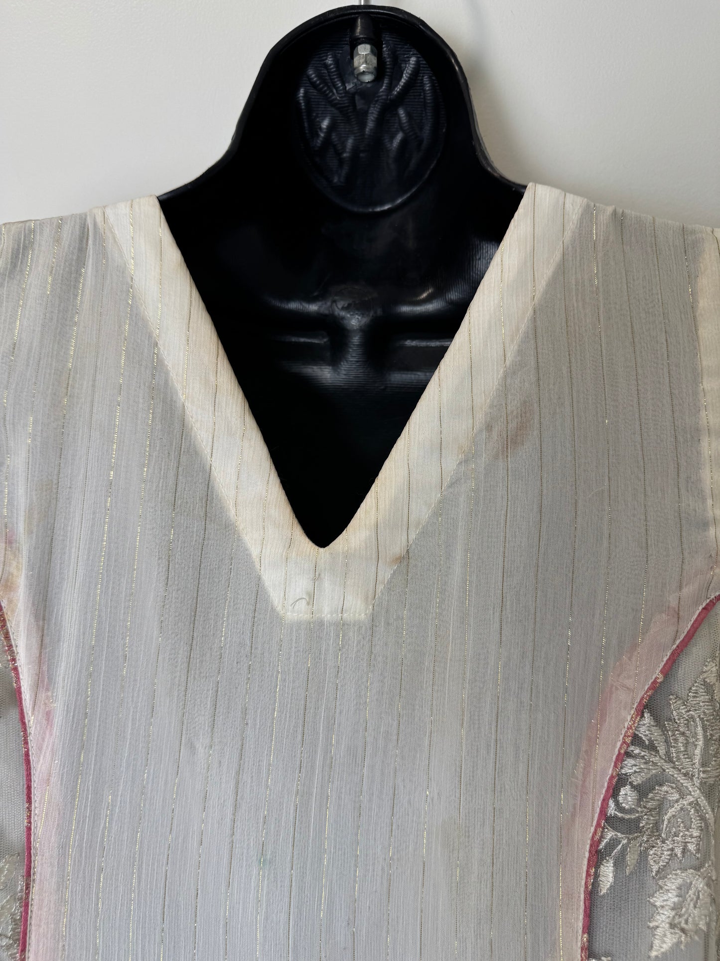 White Kurta & Dupatta - 44