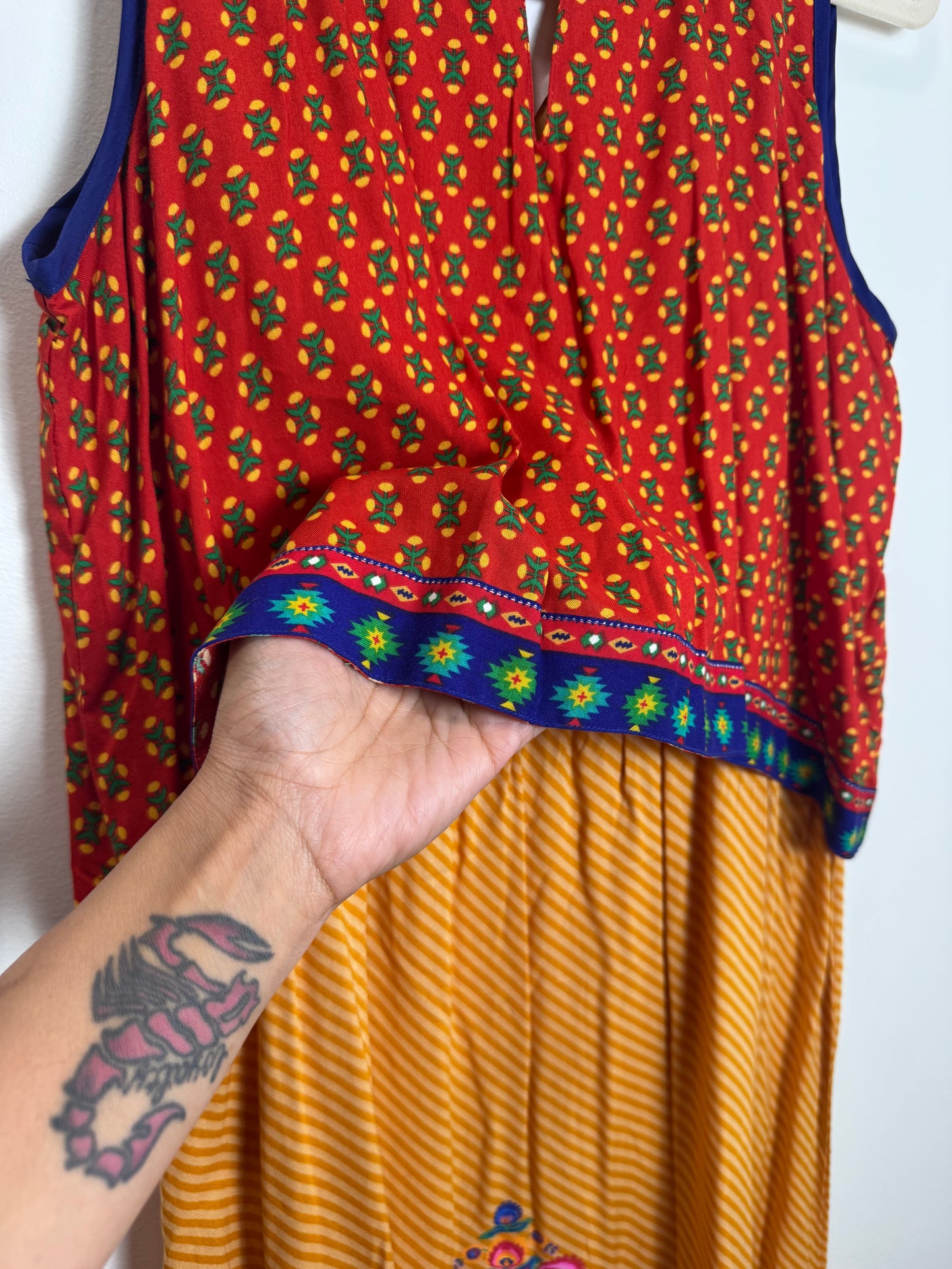 Orange Red Kurta - 42