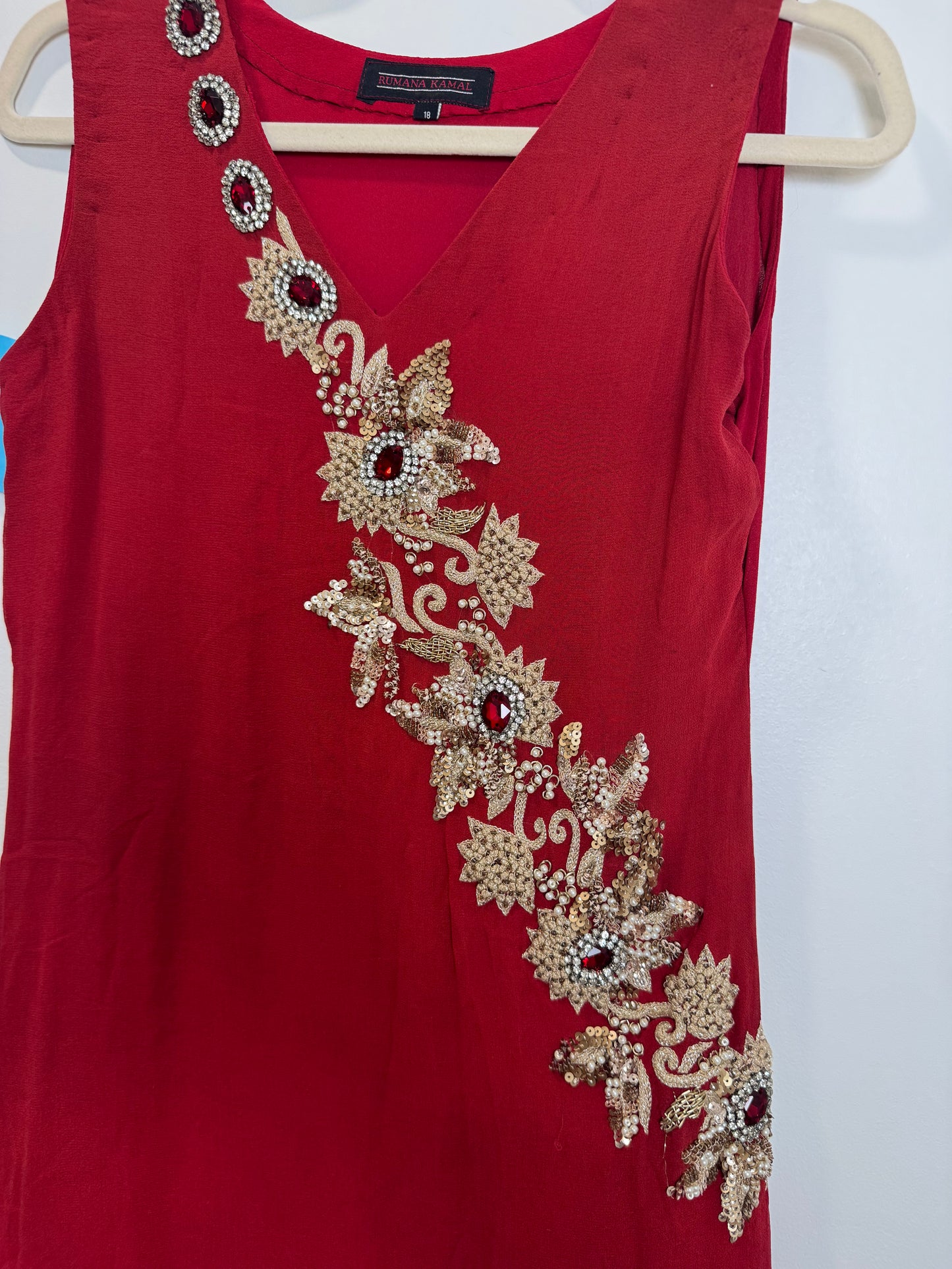 Red Kurta - 36