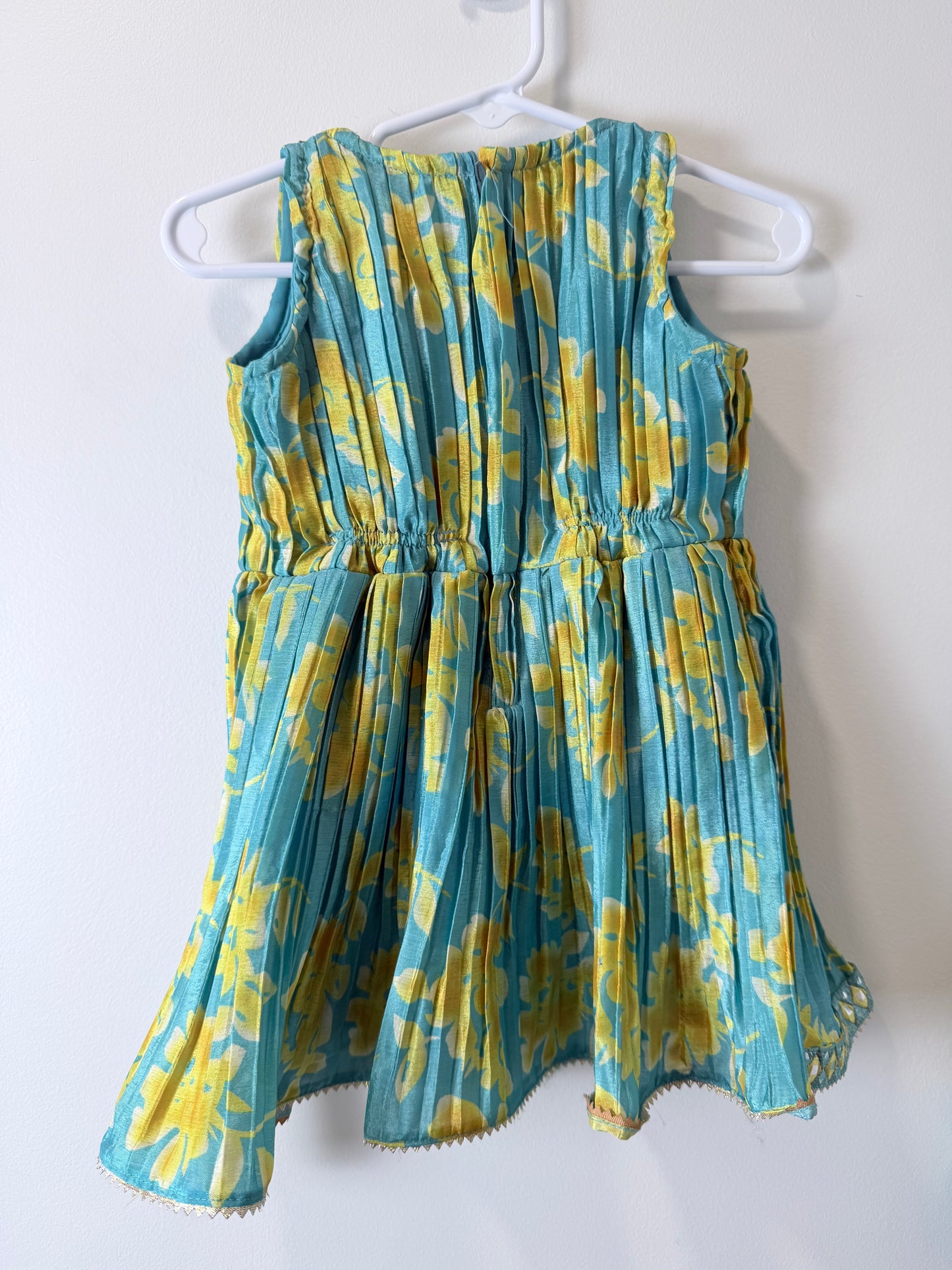 Teal Yellow - Kids Size 18
