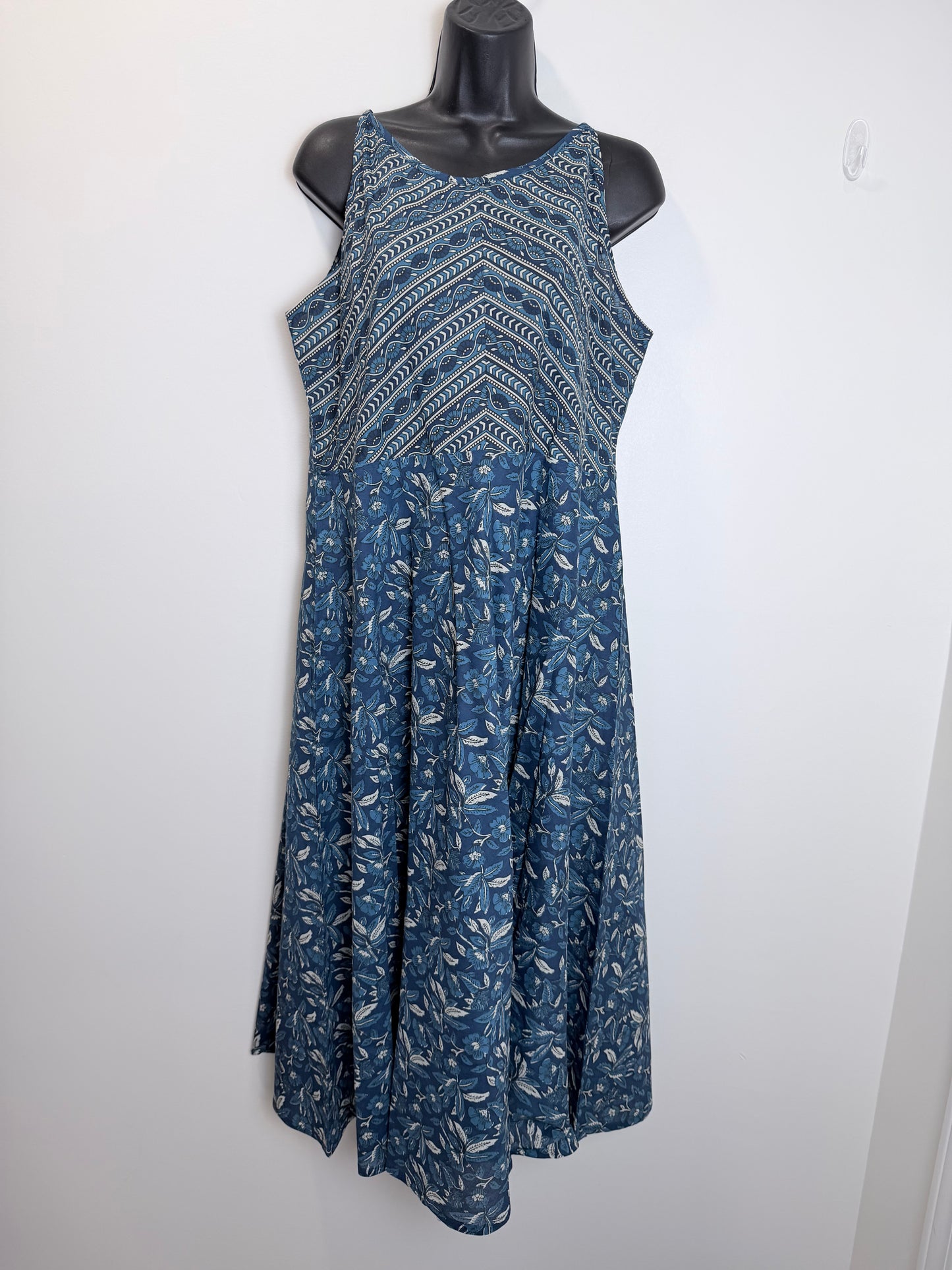 Blue Kurta Dress - Size 40