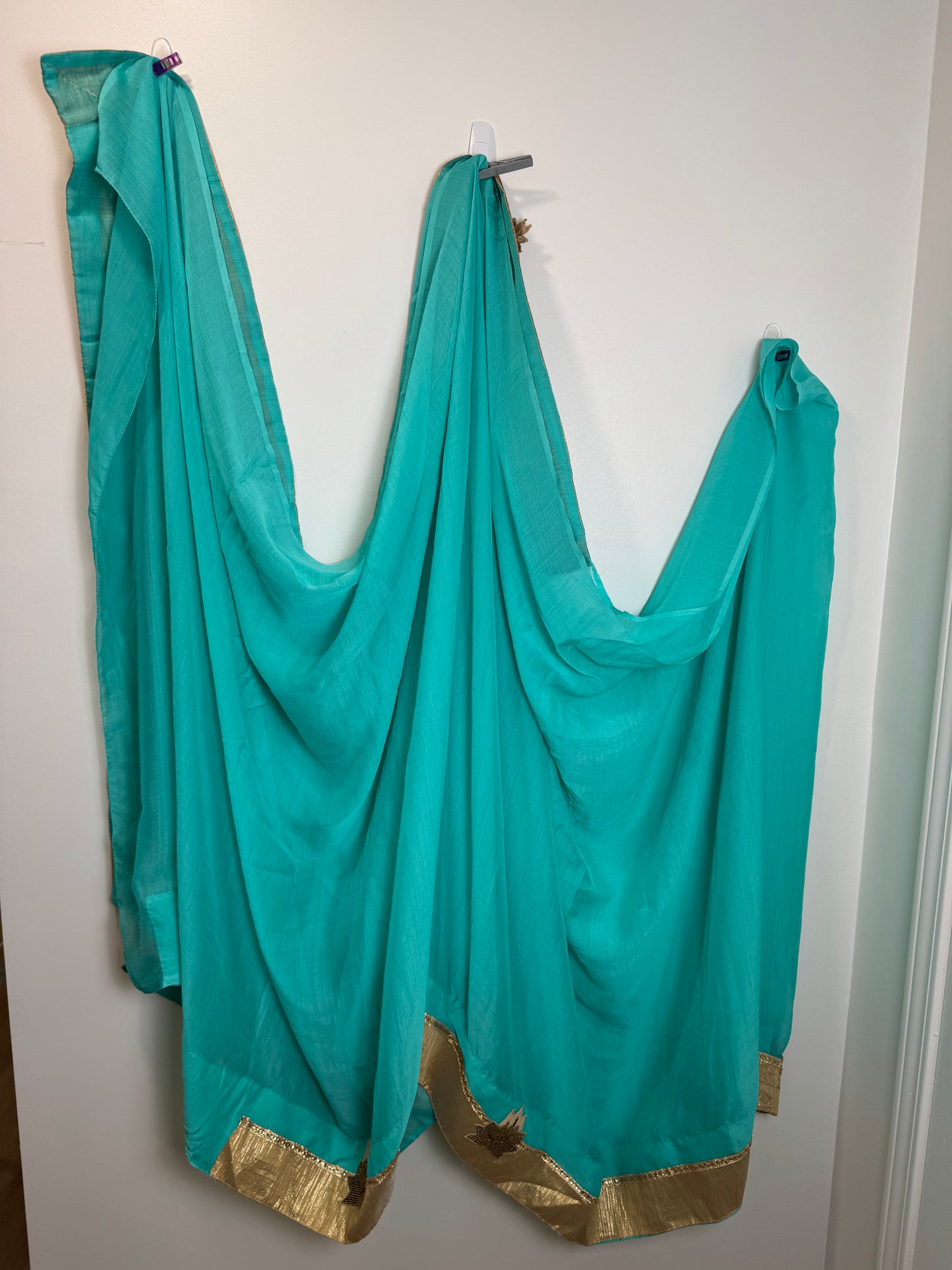 Green Gold Sari