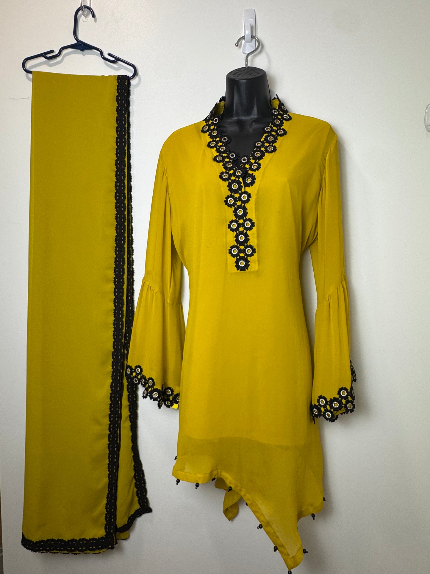 Yellow Kurta Dupatta - 46