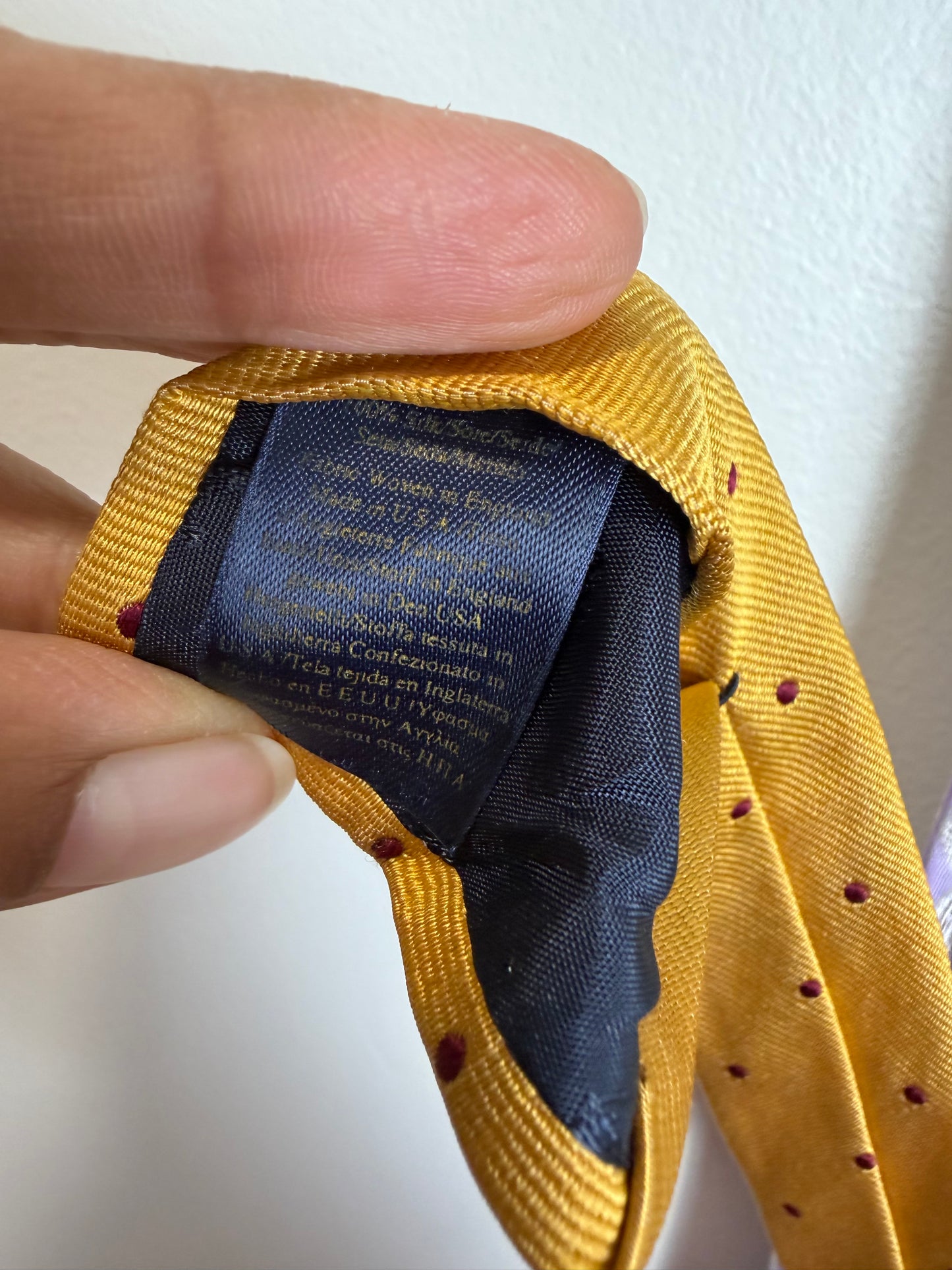 Designer Silk Tie Lot Brooks Brothers H Stockton Pierre Cardin St Andrews