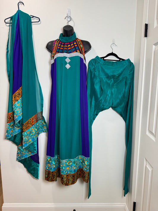 Blue Green Multi - 36