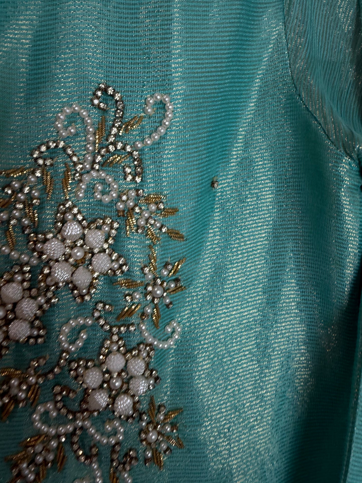 Teal Kurta - 36