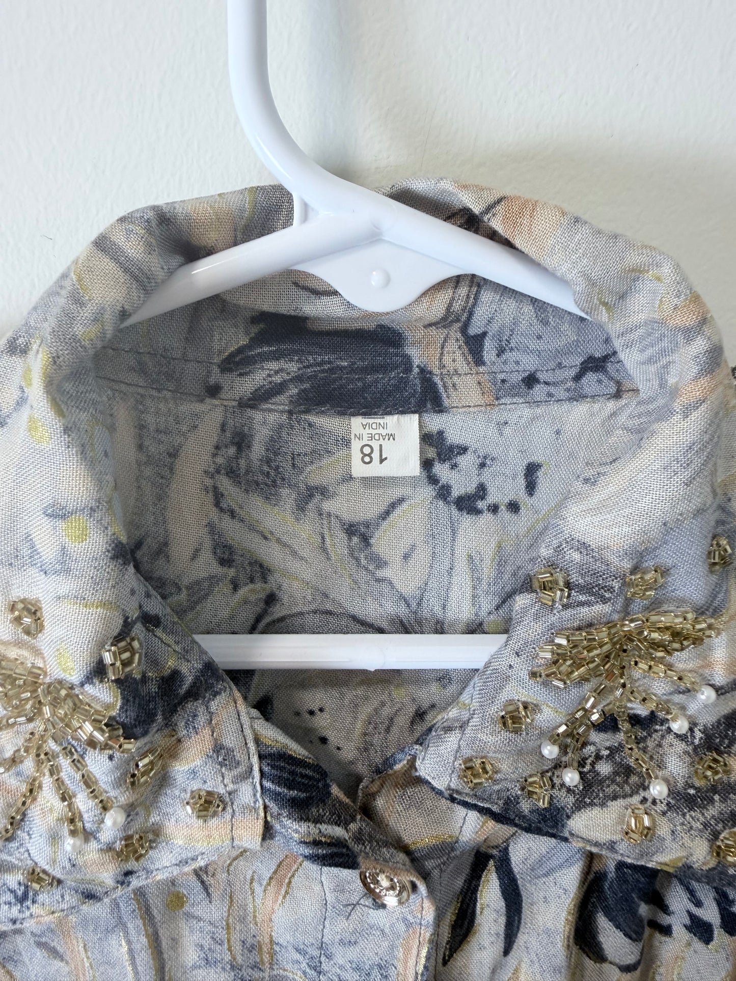 Gray Pant Suit - Kids Size 18