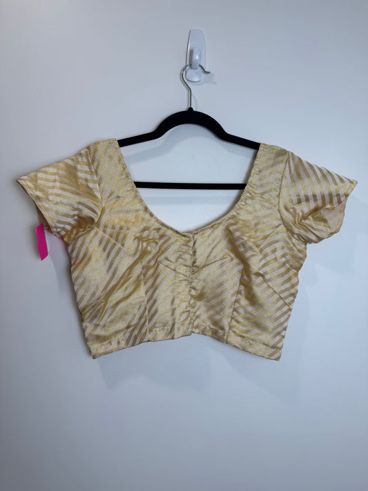 Beige Gold Blouse NWOT - 36