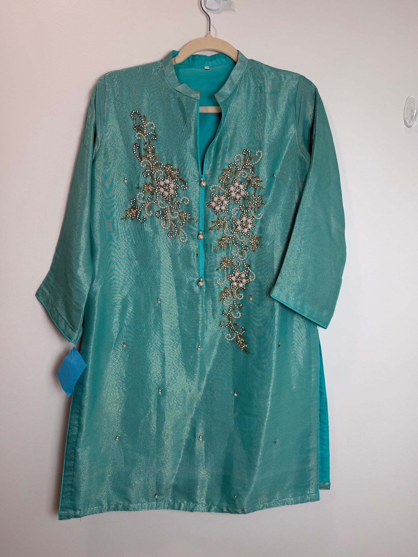 Teal Kurta - 36