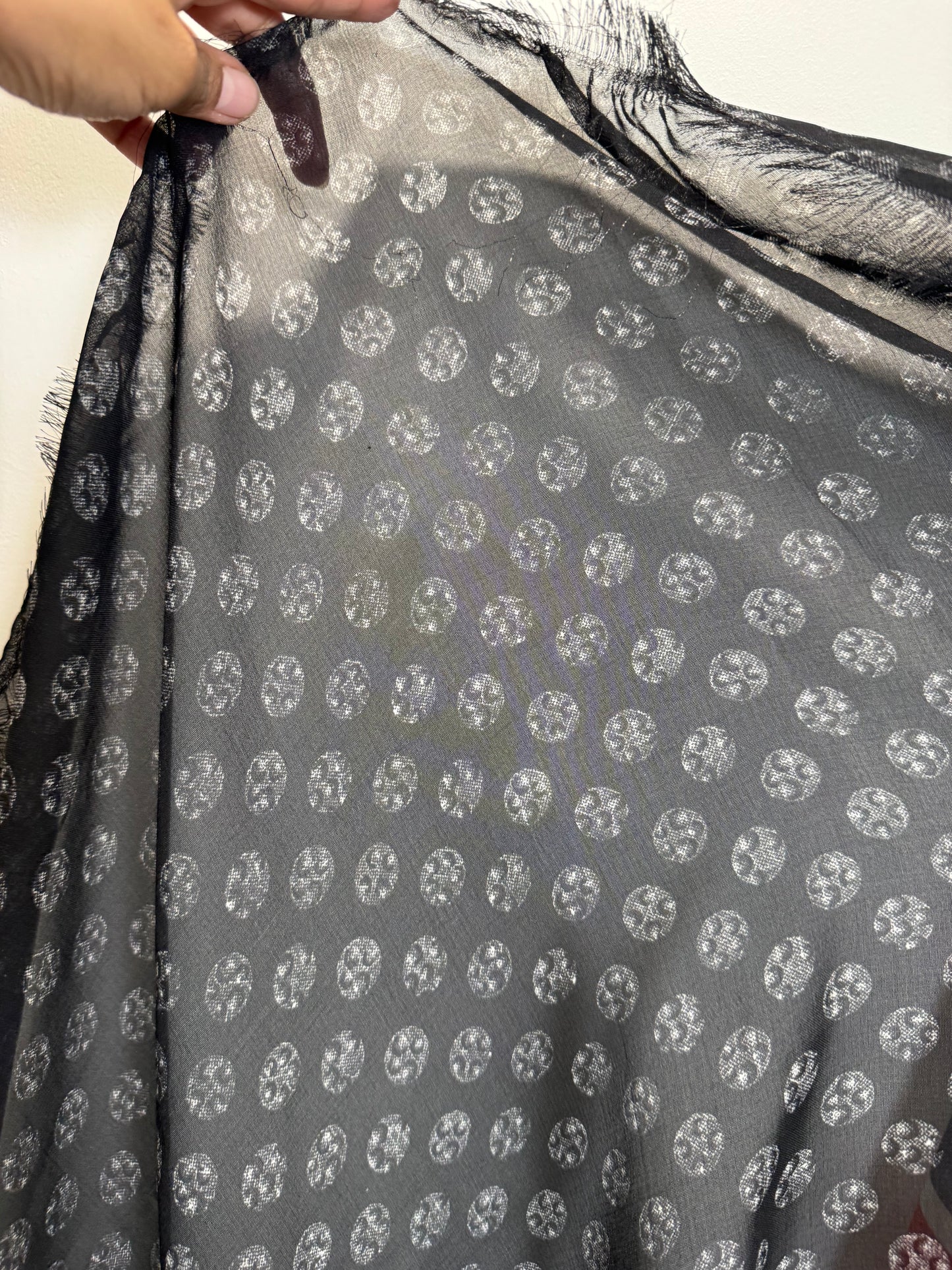 Multicolor Unfinished Sari w/Blouse piece