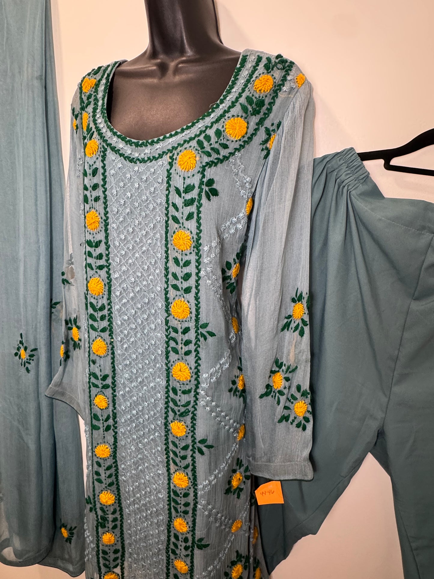 Green Yellow Suit - 44