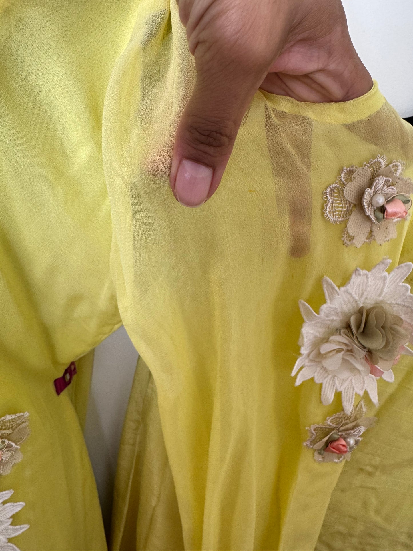 Yellow Flower Suit - 44