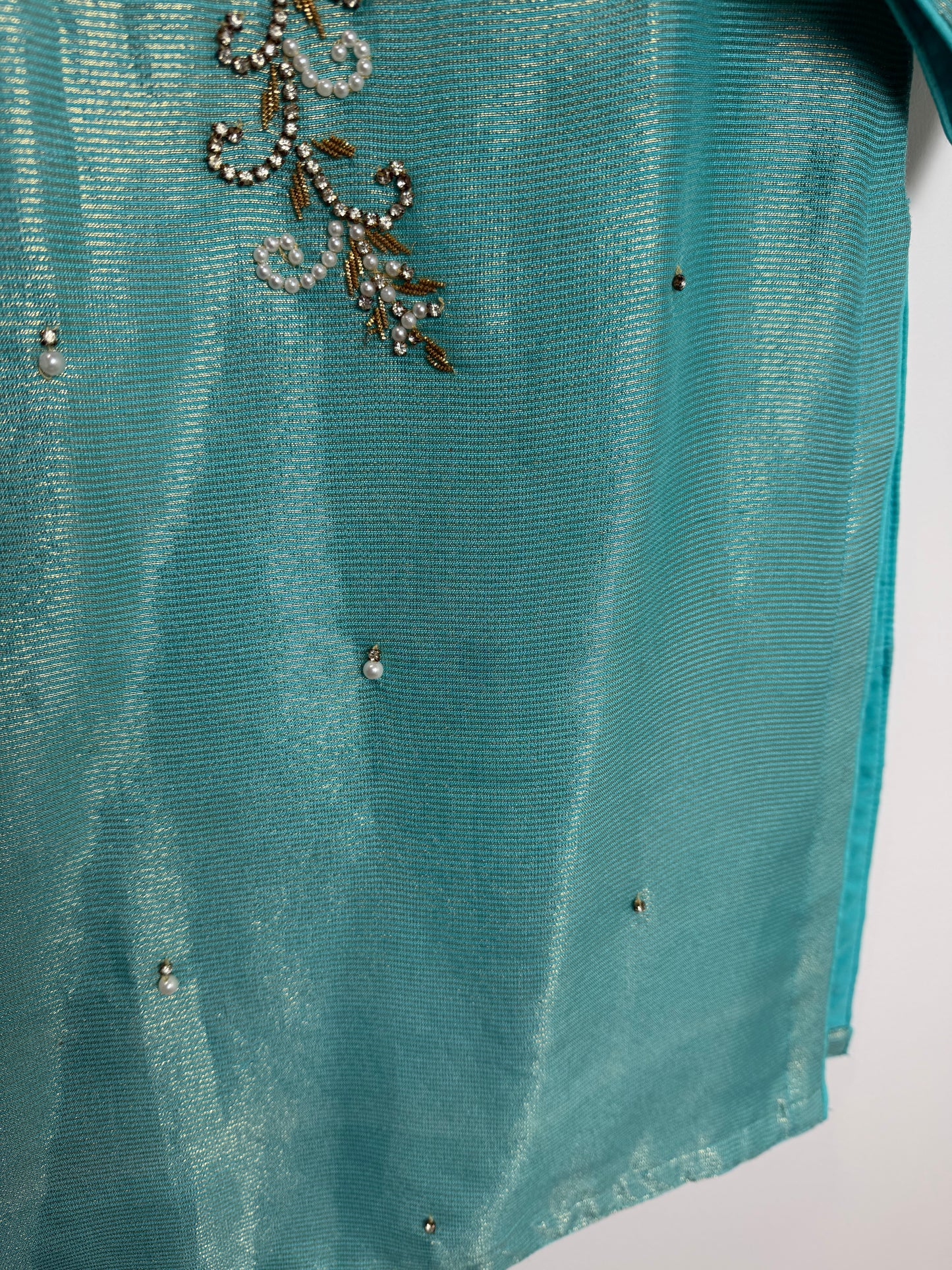 Teal Kurta - 36