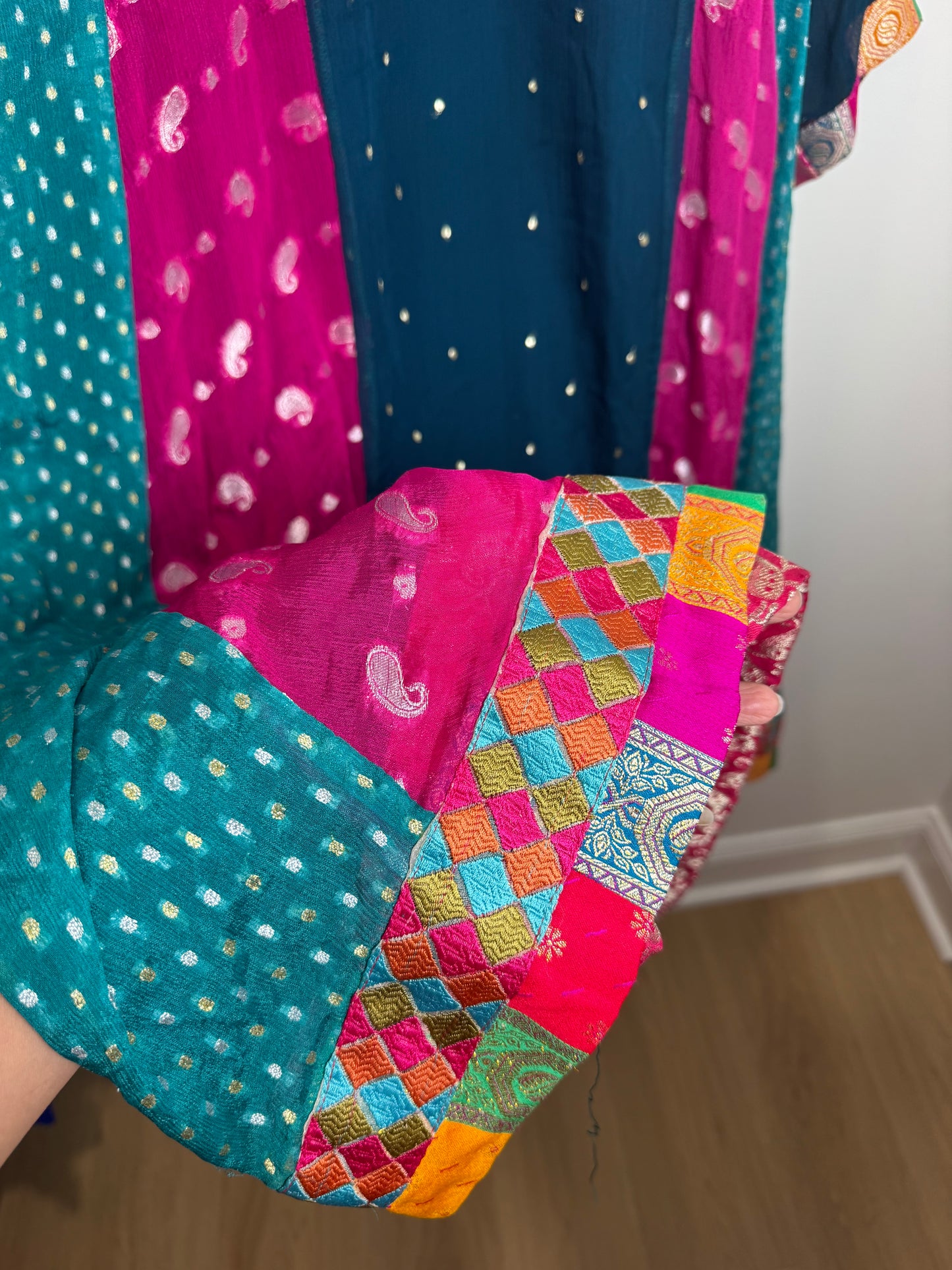 Blue multicolor kurta - 42