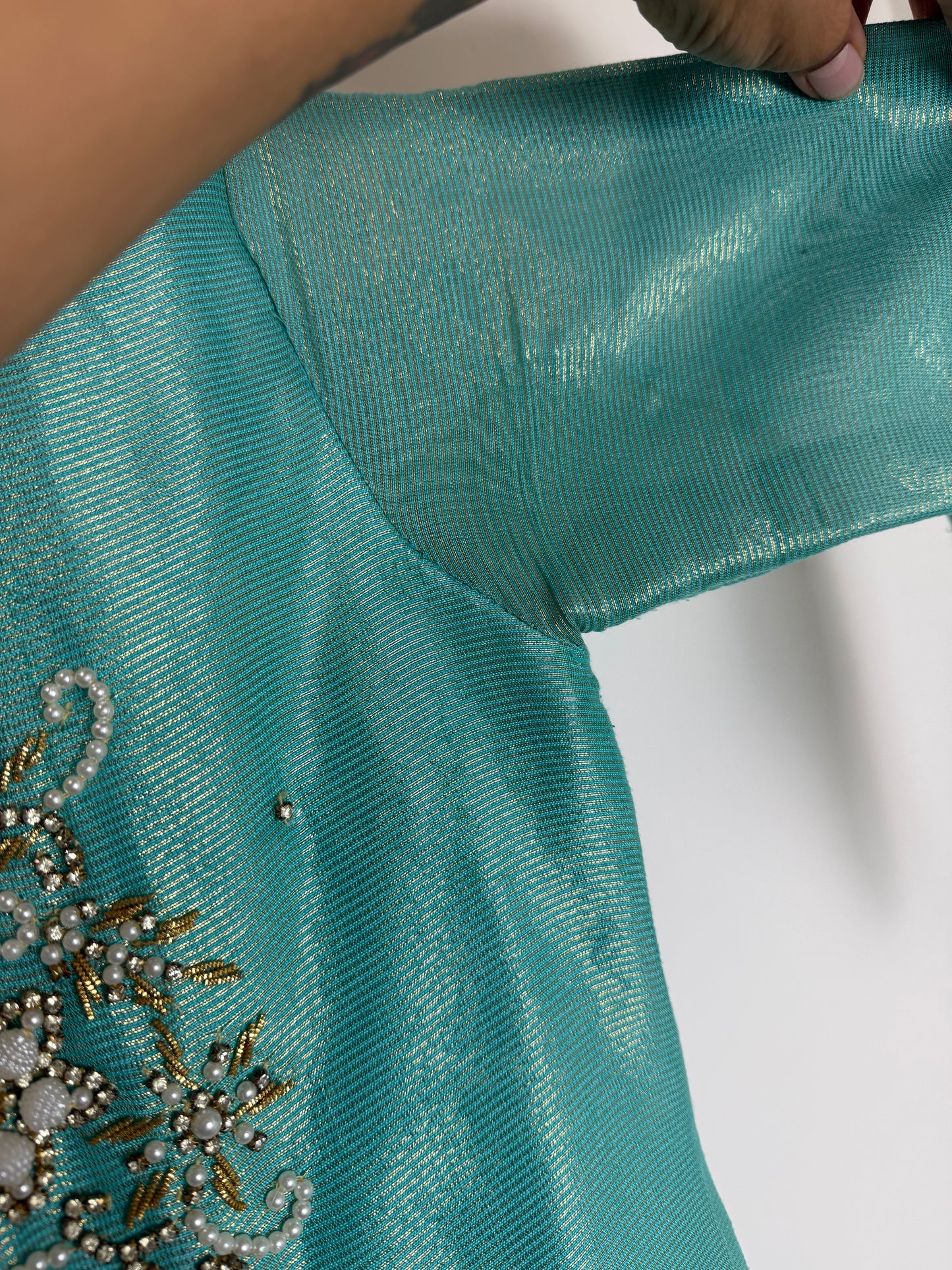 Teal Kurta - 36