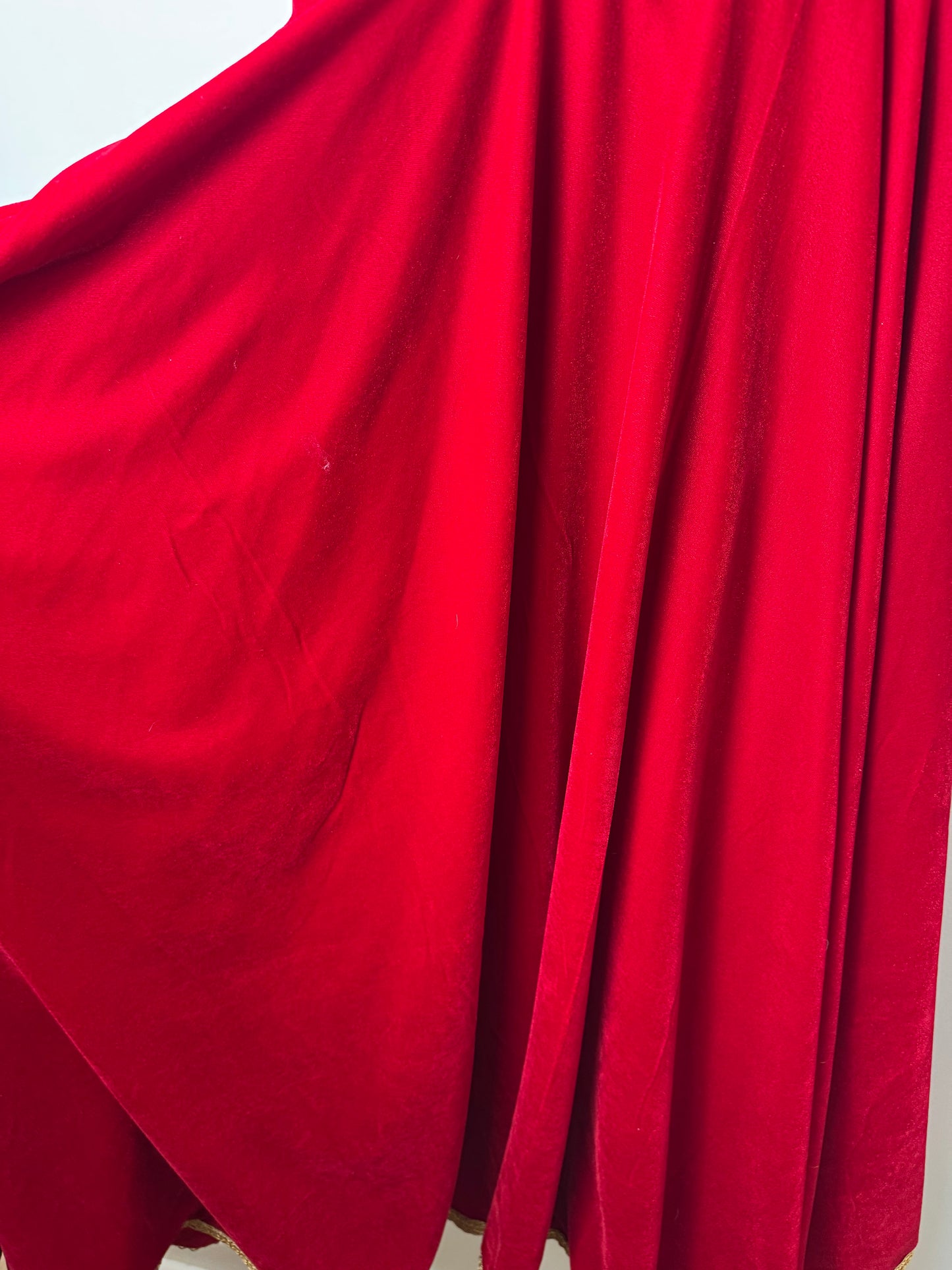 Red Velvet Gown - 30