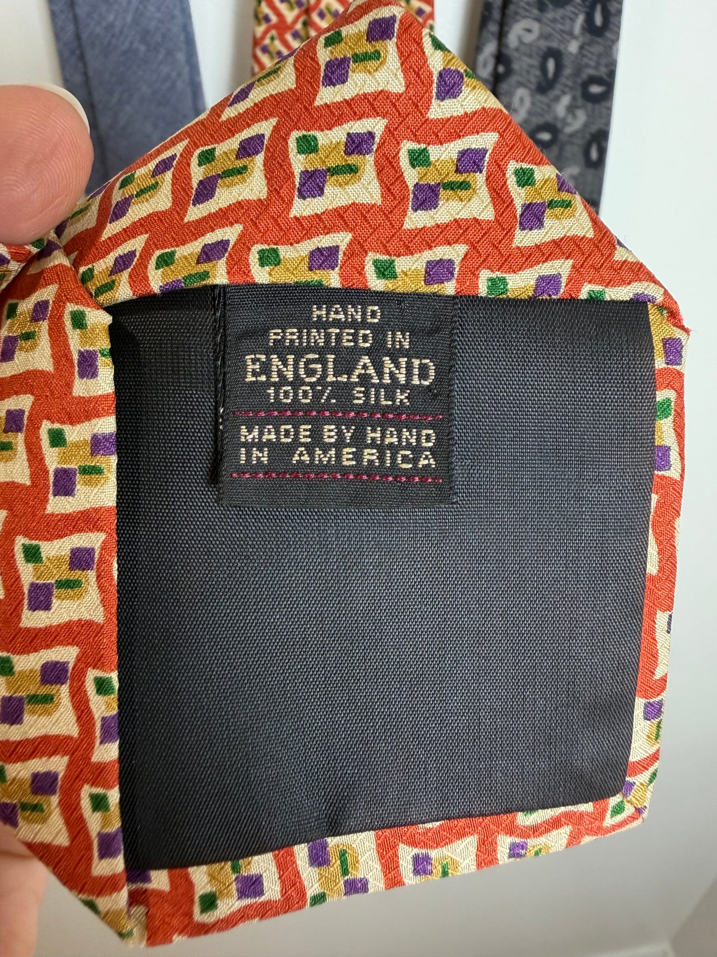 Designer Men’s Tie Lot Samuelsohn J.Crew Ferrell Reed Donna Karan Penguin