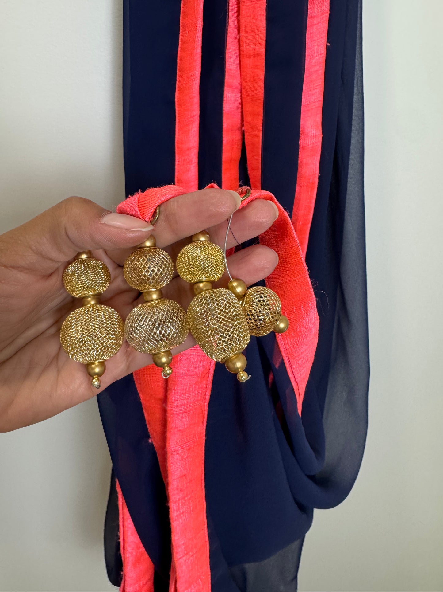 Navy Bright Orange - 36