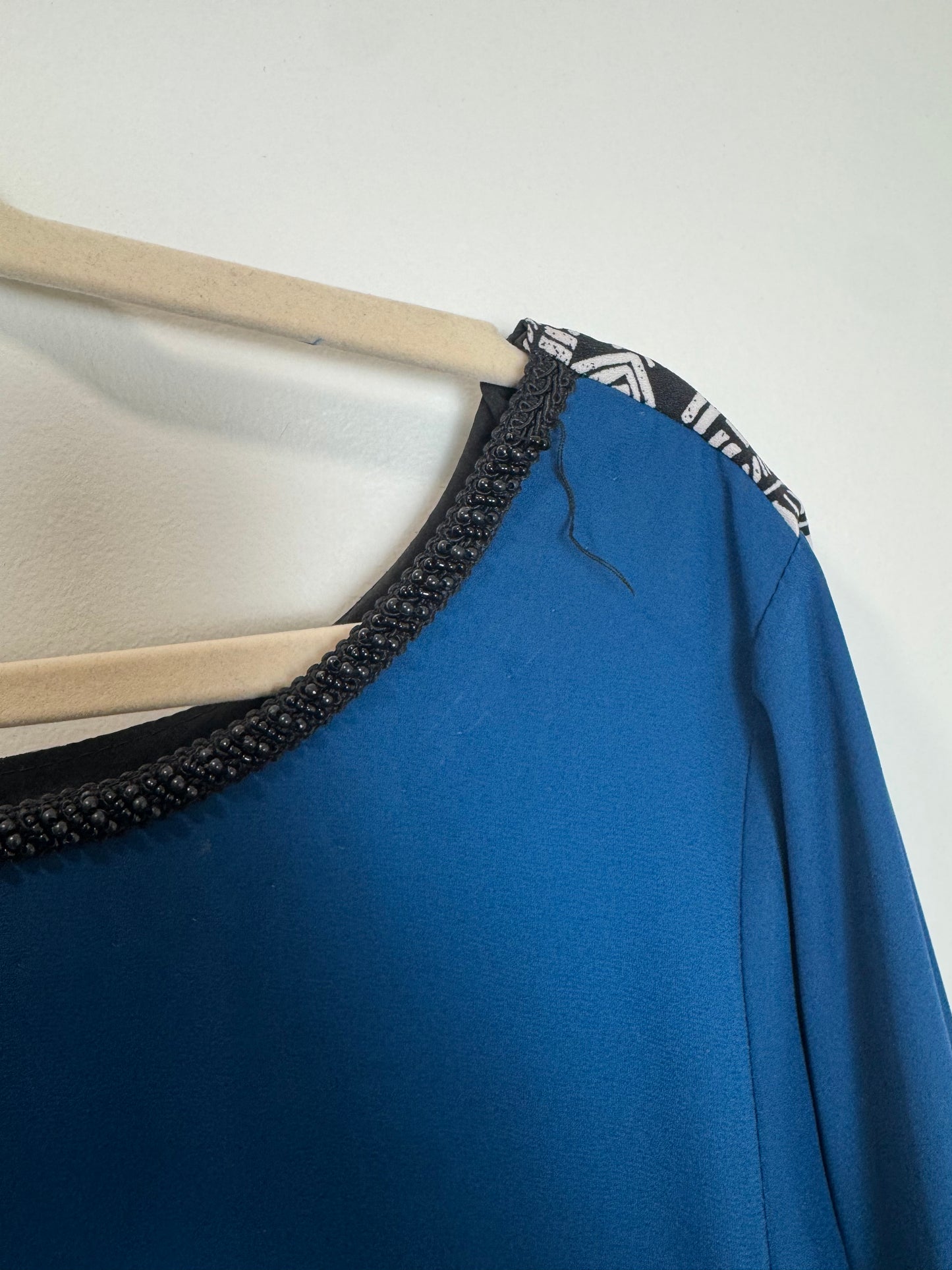 Blue black print - 44