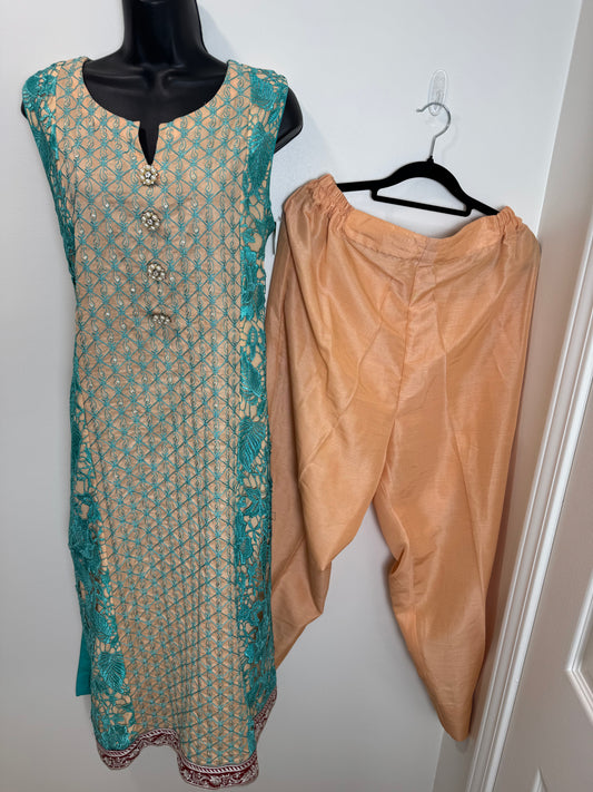 Beige Teal - 44