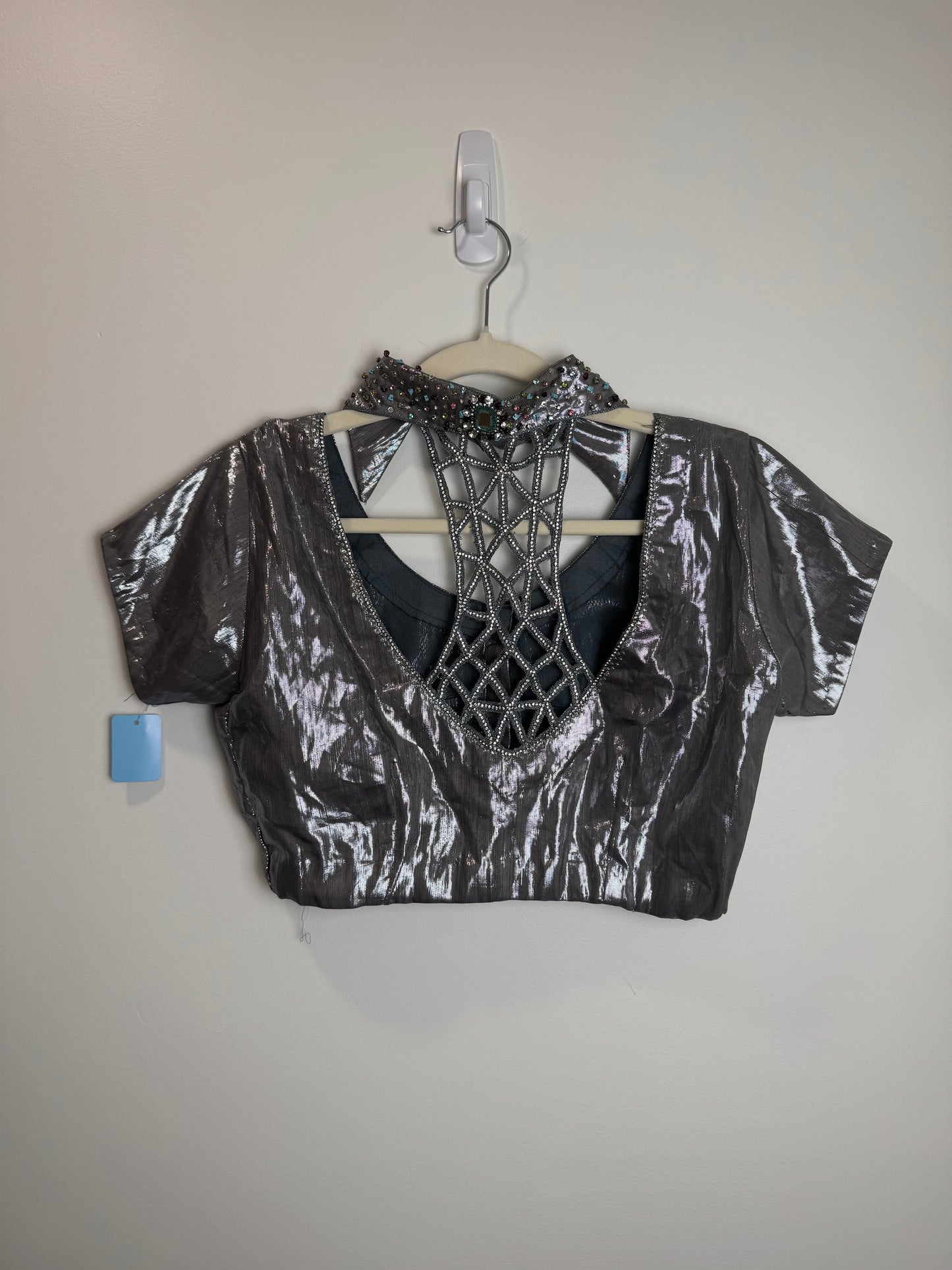 Silver Jewel Blouse - 38