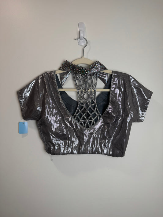Silver Jewel Blouse - 38