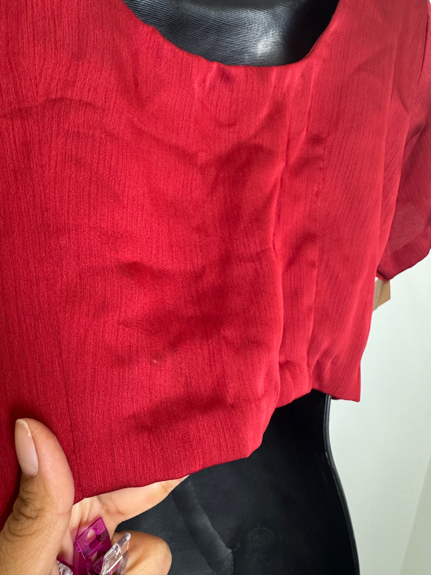 Red Blouse - 40