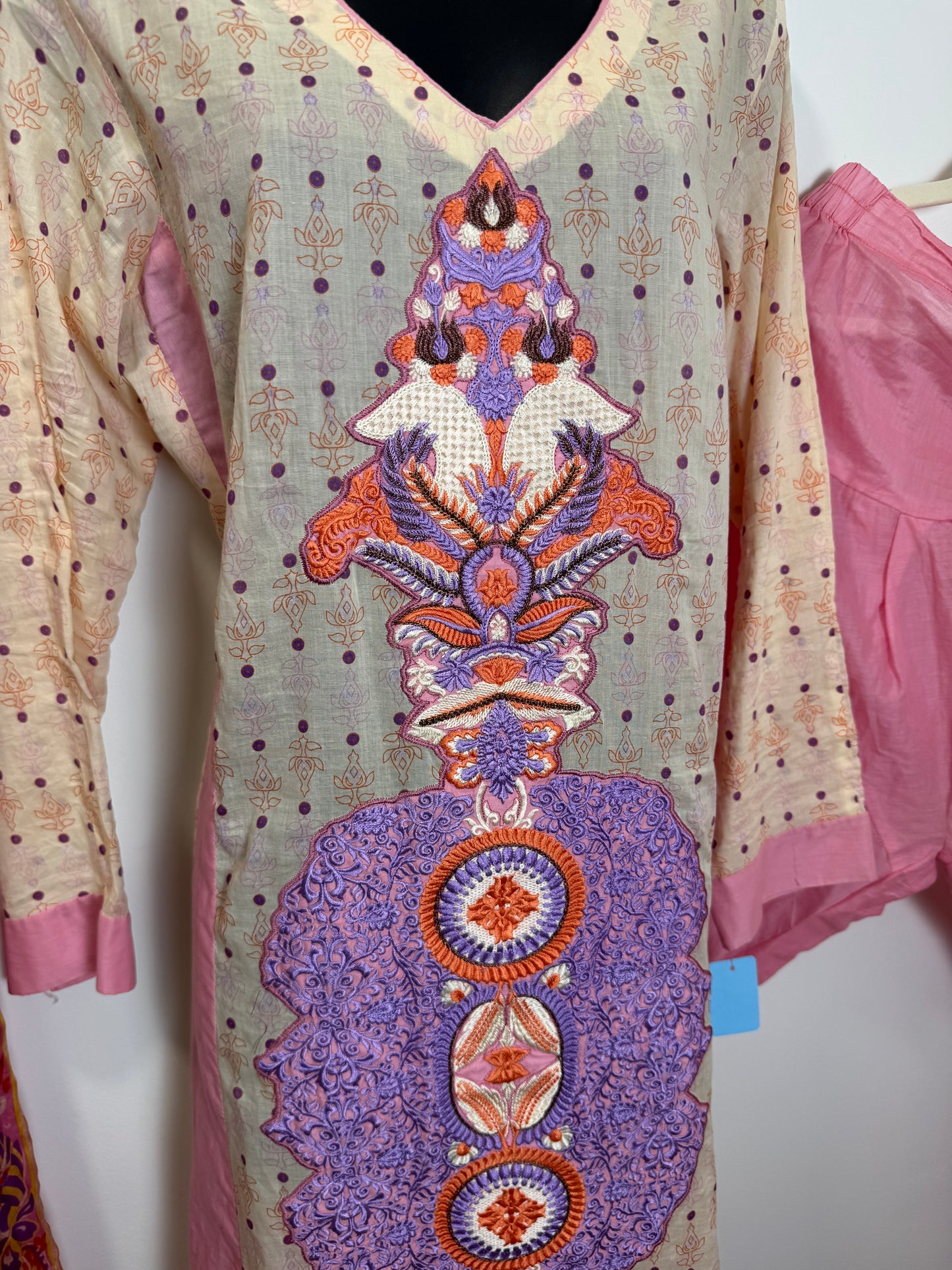 Beige Pink Purple - 44