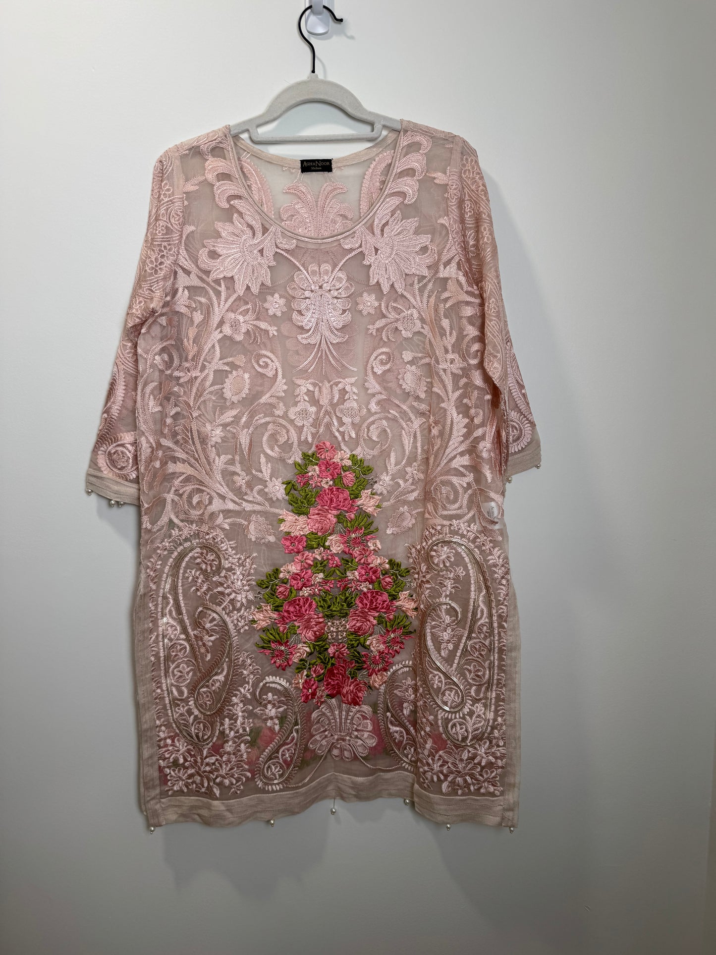 Blush Pink Kurta - 40